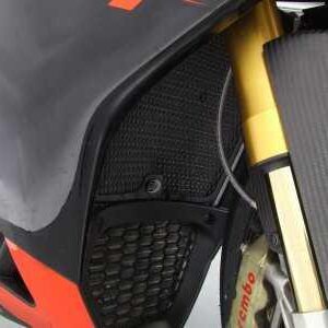 Radiator Guard BLACK - Aprilia RSV4
