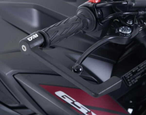 Moulded Lever Guard, Green, YZF-R6 17- / GSX-S750 17- / Street Triple 765 RS/R/S 17- / 660 Tuono 21- / MSX125 (Grom) 13-