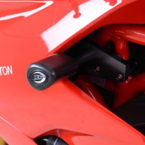 Aero no-cut Frame Sliders, WHITE, Ducati Supersport (S) 17-20