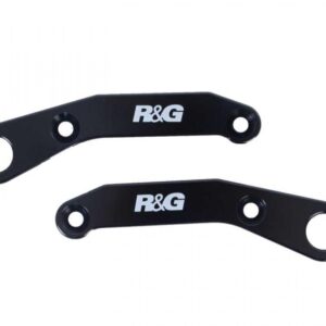 Tie-Down Hooks, pair, black, KTM RC390 17-21, RC125