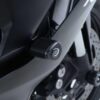 Aero no-cut Frame Sliders (WHITE), Yamaha YZF-R6 17-