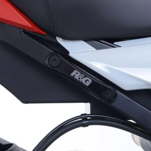 Rear Footrest Plate (single), BMW S1000RR 10-18 / S1000R 14-20 (use without spacers for S1000RR 15-18)
