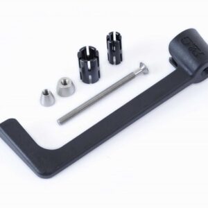 Moulded Lever Guard, Blue, Kawasaki H2 SX, Honda CBR500R 19-