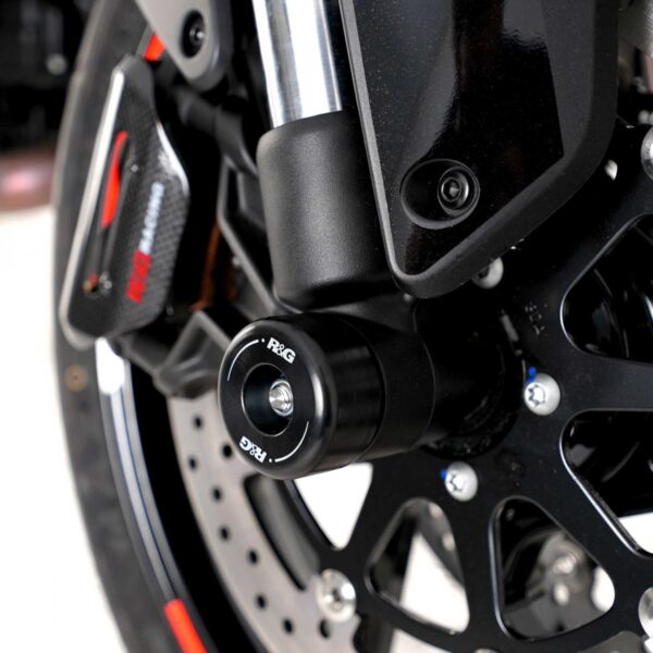Fork Protectors (ORANGE), KTM 790 Duke up to 23 / 890R Duke / 990 Super Duke / 990 Super Duke R / 950 SuperMoto / 990 SMT / 990 SMR / 990 Duke 24- / CFMoto 800 NK 23-