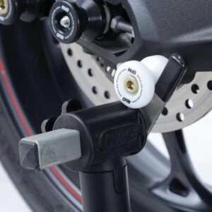 Cotton Reels (WHITE), BMW S1000RR 10- / M1000RR 21- / S1000R 14- / M1000R 23- / TRIUMPH STREET TRIPLE / TRIPLE R 13-16 / RX / 765 RS/R/S 17- / RE Interceptor 650 19- / 650 Continental GT 19-