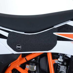 KTM 690 SMC-R 19- Tank Traction Grips : BLACK 2-Grip Kit