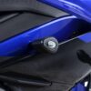 Aero Crash Protectors WHITE, Yamaha YZF-R25 19- / YZF-R3 19-