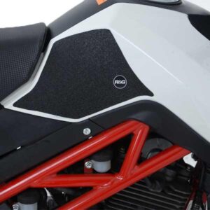Benelli TNT 125 17- Tank Traction Grips : Clear 2-Grip Kit