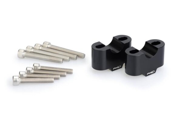 RISER HANDLEBAR HEIGHT 20MM UNIVERSAL C/BLACK