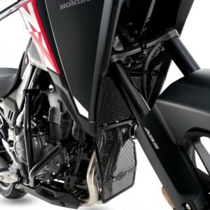Downpipe Grille, RED, Honda NX 500 24- / CB500X 19- / CB400X 19-