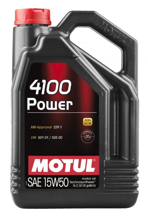 MOTUL 4100 POWER 15W50 5L (4st/kartong)