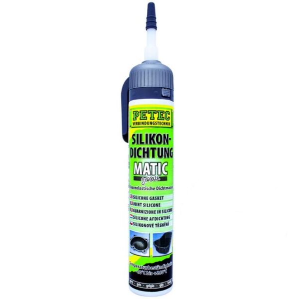 PETEC FLEXIBLE SILICONE SEALING INSTANT GASKET 200ml Grey