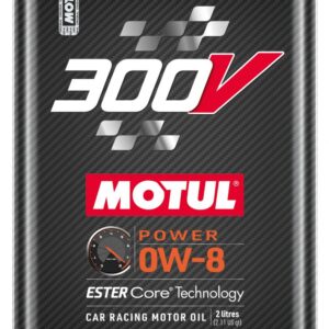 MOTUL 300V POWER 0W-8 2L (6st/kartong)