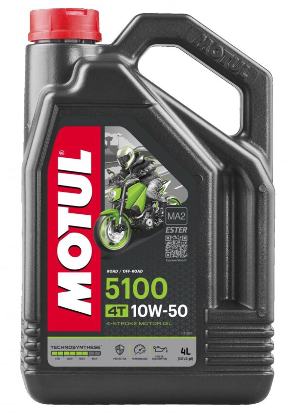 Motul 5100 4T 10w-50 4 L (4st/Kartong)