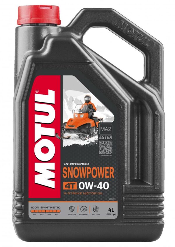 Motul Snowpower 4T 0w-40 4 L (4st/Kartong)