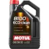 MOTUL 8100 ECO-CLEAN 0W30 5L (4st/kartong)