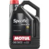 MOTUL SPECIFIC 504 00 507 00 0W30 5L (4st/kartong)