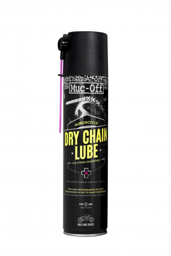 Muc-Off Motorcycle Dry Chain lube 400ml (12st/Kartong)
