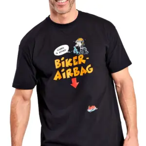 Motomania Biker Airbag T-shirt