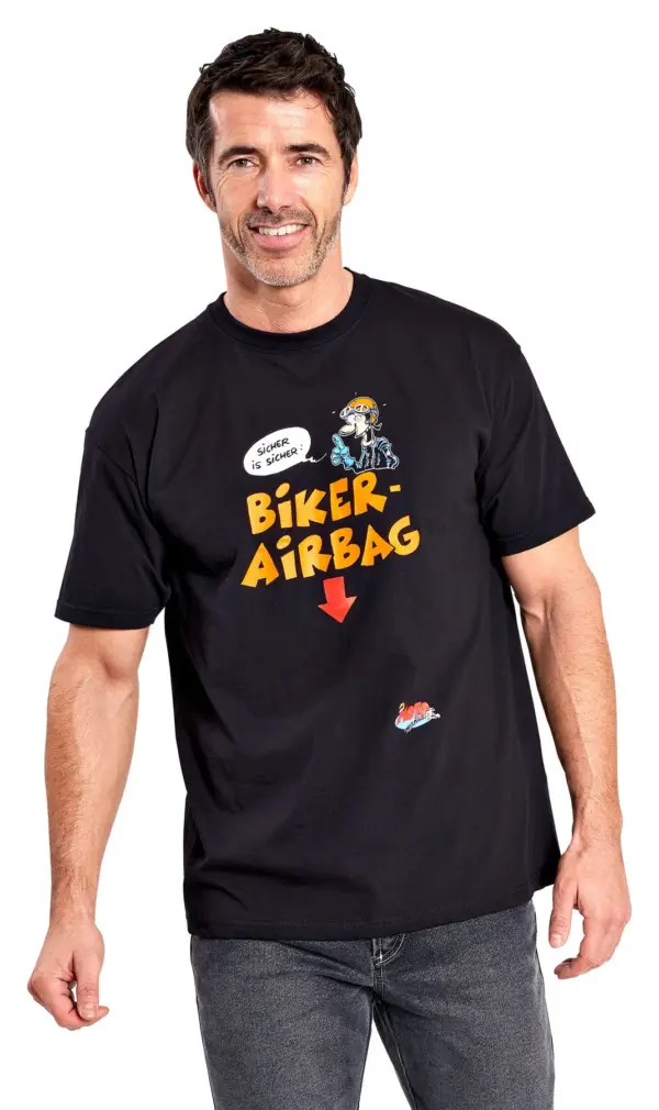 Motomania Biker Airbag T-shirt