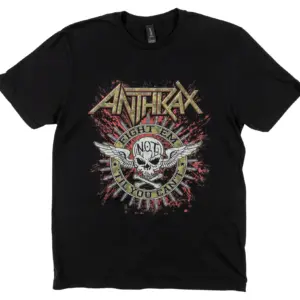 Anthrax Military Circle-T-Shirt