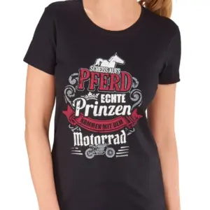 "Motorrad&Pferd" Ladies T-Shirt