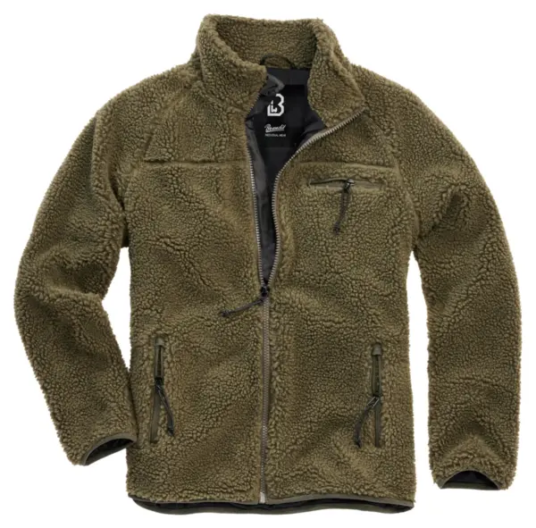 BRANDIT TEDDYFLEECE JACKA