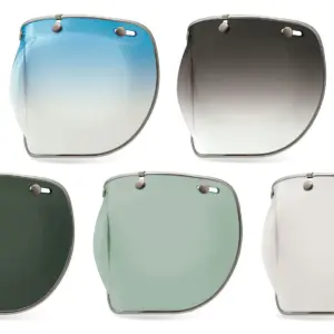 Bell Custom 500 3-Snap Bubble DLX Shield