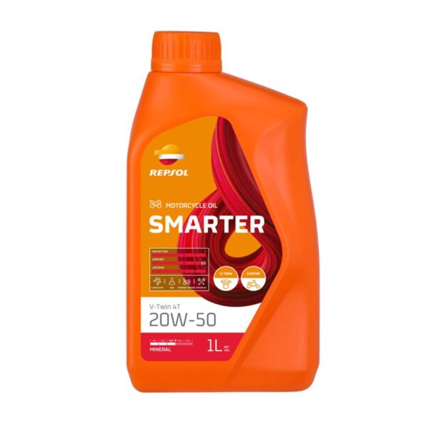 REPSOL SMARTER V-TWIN 4T 20W-50